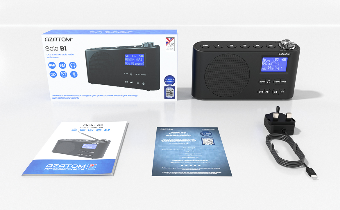 Azatom Aspire DAB Radio